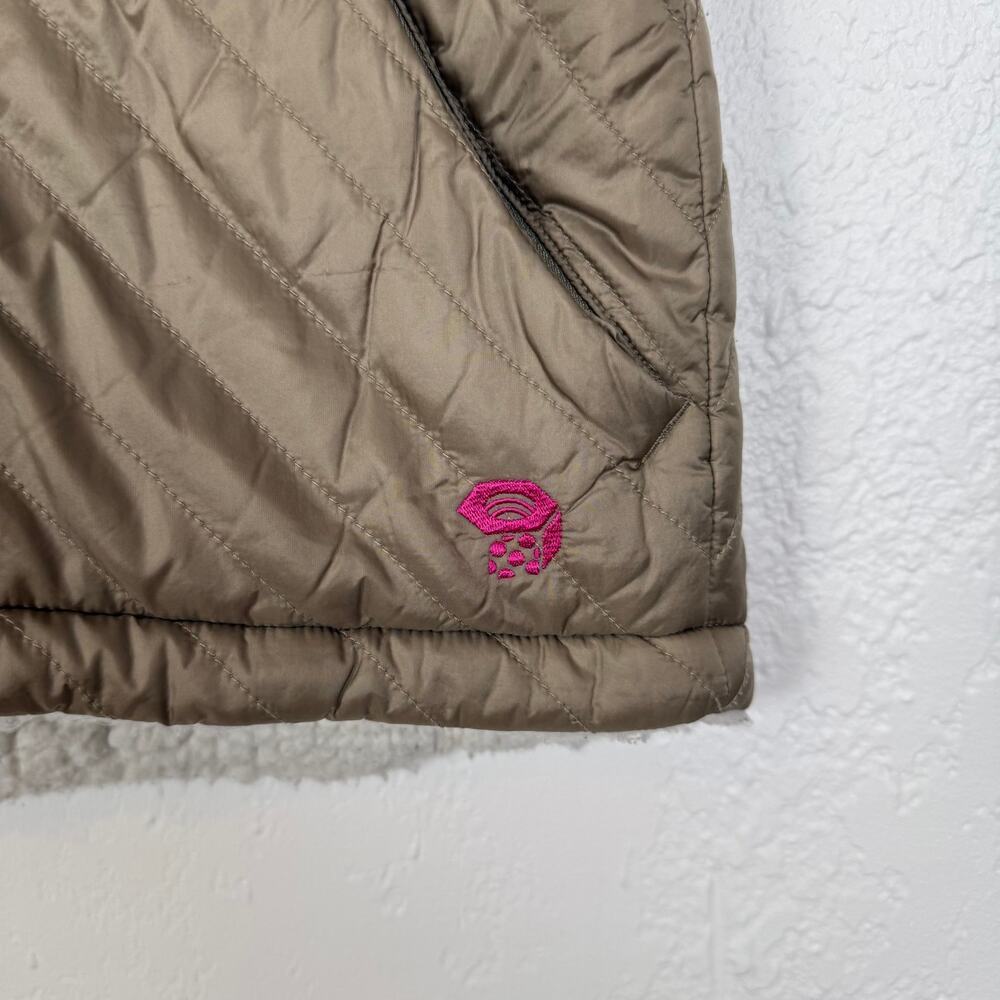 Mountain Hardwear Women's Reversible Quilted Fleece Vest Size Small - Picture 2 of 6